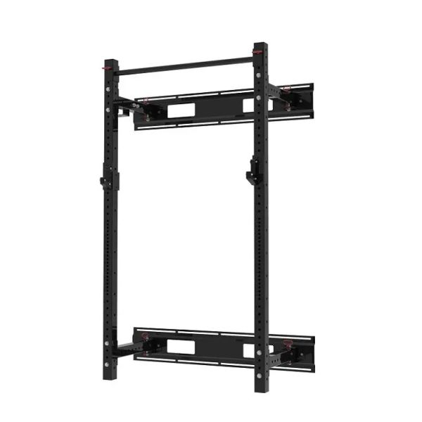 Home Gym Wall Mounted Foldable Pull Up Bar Strength Training Smith Machine Squat
