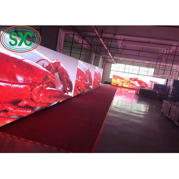 P4 Indoor LED Rental Screen / Full HD LED Video Display With Pixel Density Of 62,500 Square Meters