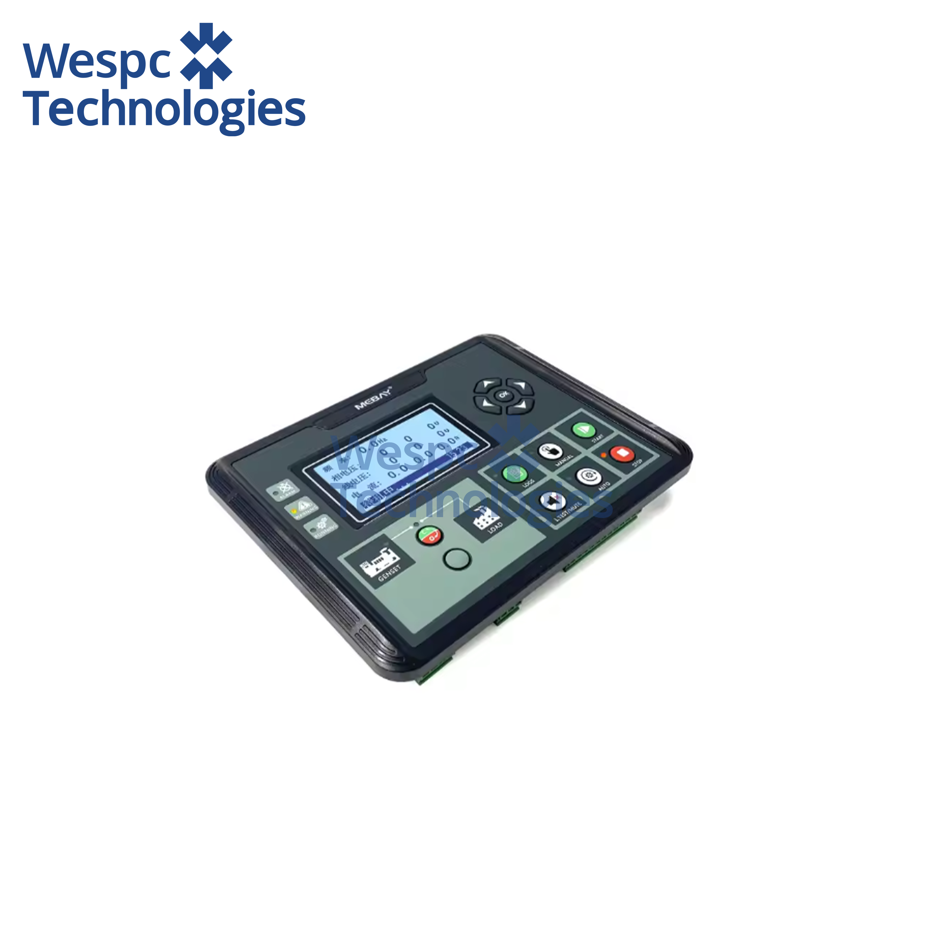 WESPC Orignal DC52DR MK3 Genuine Diesel Generator Set Controller Control Panel