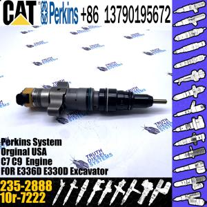 China Fuel Injector 236-0962 235-2888 10R-7224 For CAT C9 / C-9 330C E330C FM 330C L Common Rail Injector on sale