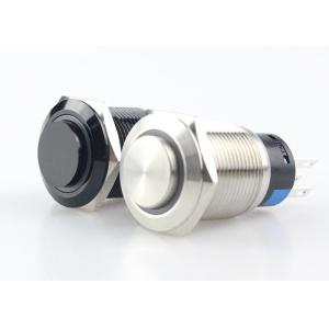 Metal Push Button Switch LED Illuminated , Car LED Push Button On Off Switch