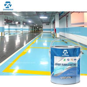 Odorless Non Toxic Epoxy Floor Coating Eco Friendly Warehouse Floor Paint