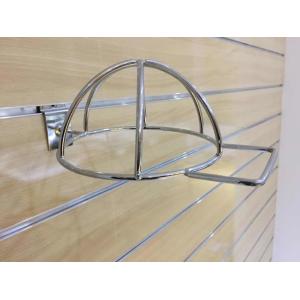 Chrome plated wire hat/ball display rack hook-h00004