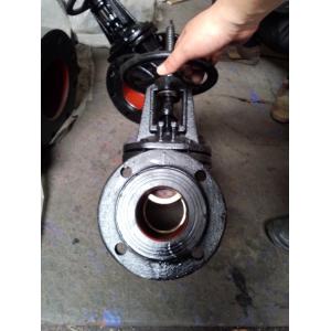 Py10 rising stem GOST cast iron gate valve
