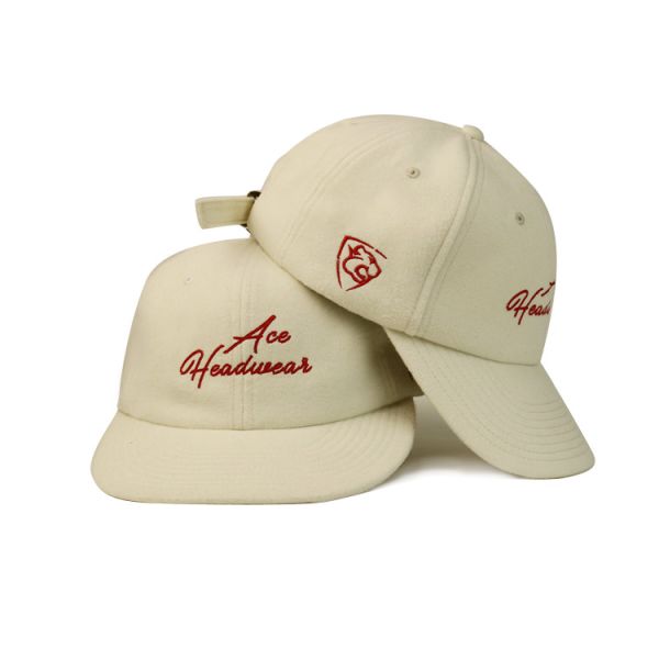 Top Grade Quality Custom Embroidiery Logo 60% wool +40% polyester Snapback Hat