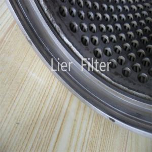 15% To 45% Porosity Perforated Wire Mesh Stainless Steel Filter Mesh