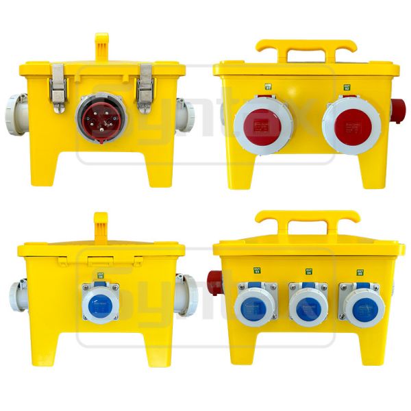 Syntax MP24 32A Three Phase Stage Event Power Distribution Boxes Portable For