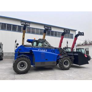 4WD 7m Telhandler Forklift with Cummins Engine for Construction