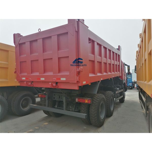 6x4 25 Tons Sino Truck Howo 371 Dump Truck For Civil Engineering Work