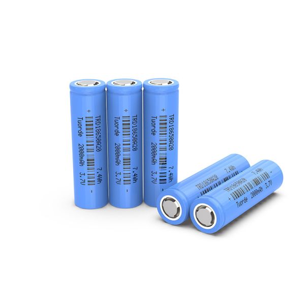 Quality UN38.3 Lithium 18650 Rechargeable Battery , BMS 2000mAh Lithium Battery wholesale
