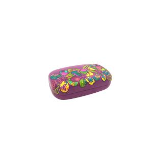 Iron Contact Lens Case High End PU Material Lightweigt Custom Logo