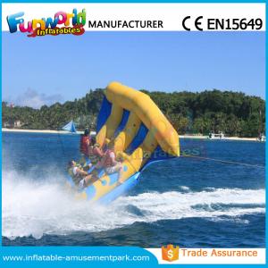 Cheap Digital Printing Inflatable Boat Toys Flying Fish Boat One Years Warranty for sale