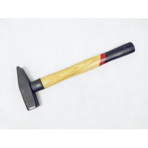 DIN standard carbon steel materials Machinist Hammer with double colors wooden