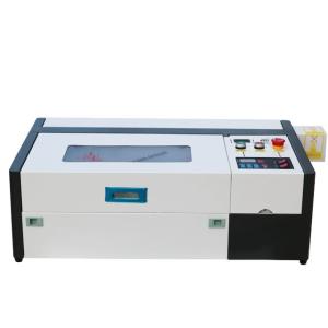 3020 4040 Small CO2 Laser Engraver 40W 50W For Rubber Stamp Acrylic