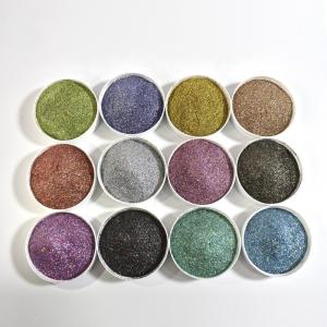 Laser Iridescent Green chunky Solvent Resistant Glitter Eco Friendly For Body