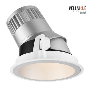 China 30W Hotel LED Adjustable Downlight for Indoor Lighting COB IP20 Dia.186 xH191mm on sale