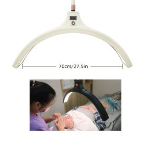 5600K 60 W LED Half Moon Light For Lashes 50000 Hours Lifespan