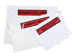 Cheap Document Enclosed Packing List Envelopes Smooth Surface Biodegradable Material for sale
