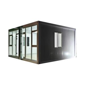Folding Flat Pack Detachable Container House Corrosion Resistant For Outdoor Use