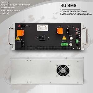 ESS Container BMS Solution , 256V 250A Lithium Battery Management System