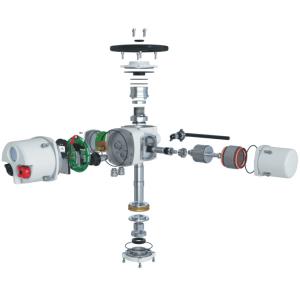 ODM Explosion Proof Actuator Motor Power 1.1 KW Multi Turn Valve Actuator