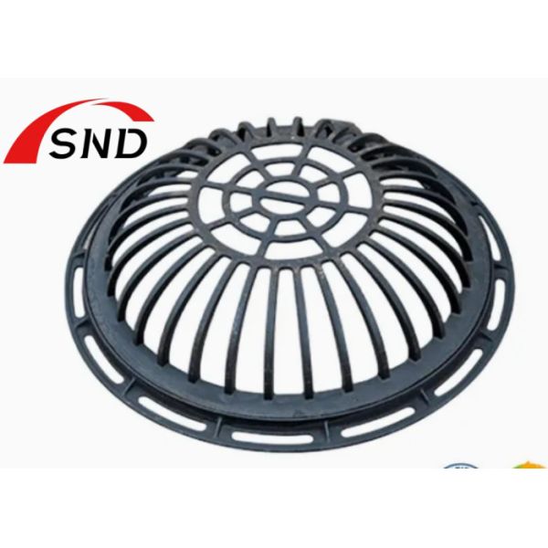 Square Design Cast Iron Gully Cover with Anti-slip and Anti-theft Features for