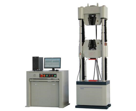 Quality HUT-600C Hydraulic Servo Universal Testing Machines, steel strand type, Manual operation box wholesale