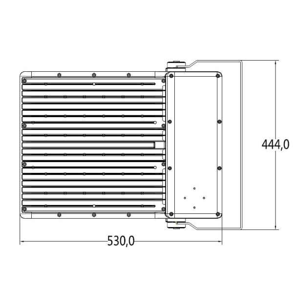 Ultra Slim Industrial LED Flood Lights