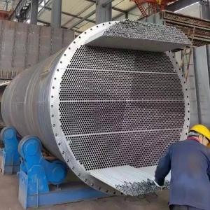 X6CrNiTiB18-10 CNC Machining Heat Exchanger Duplex Stainless Steel Hole Flange