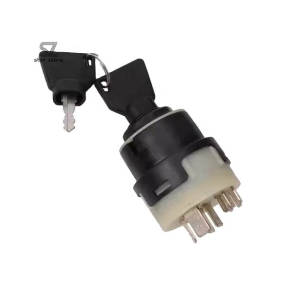JCB 3XC Key Start Ignition Switch Electric Door Lock Start Switch Ignition for