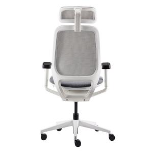 Upholstery Mid Back Mesh Ergonomic Computer Chair 4D Paddle Shift