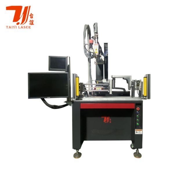 Quality 2000W Kettle Automatic Fiber Laser Welding Machine for Spout Welding wholesale