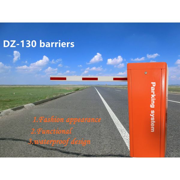 Electronic Automatic Parking Barriers , Road Barrier Gate Straight / Folding / Fence Arm