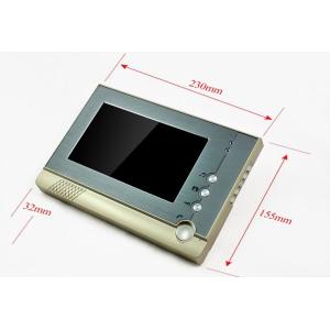 China CK-80 door bell camera  7 inch color TFT- LCD screen intercom system with doorbell on sale