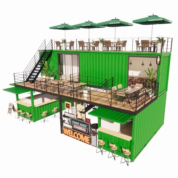 Container with Bathrooms and Kitchens Modern Rapid Construction of Modular