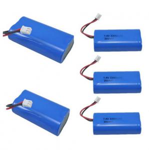 China 7.4V 2600mAh Mobile Warming Battery For Heated Jackets / Vests , 1C Discharge Rate on sale