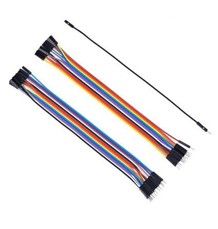 Quality 40p Flat Ribbon Male To Female DuPont Cable 2.54mm Pitch Breadboard Jumpers wholesale