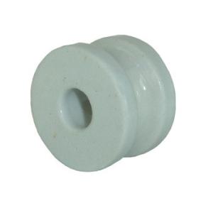 China 53g Porcelain Bobbin Electric Fence Insulators on sale