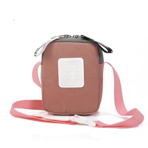 Korean version of ins fashion wild hit color canvas Messenger bag small fresh