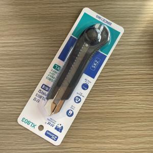 Rotary Knob Heavy Duty Box Cutter With Snap Off Blade And Locking Mechanism