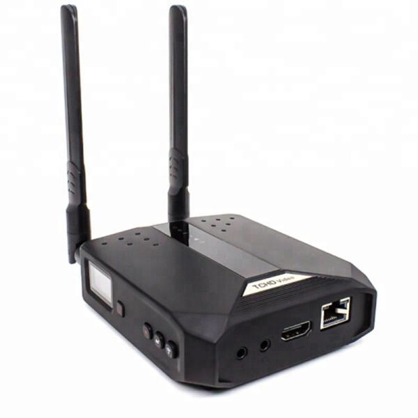 Quality 4G WIFI H.264 H.265 Video Encoder For Outdoor Live Streaming Via WIFI And Ethernet wholesale