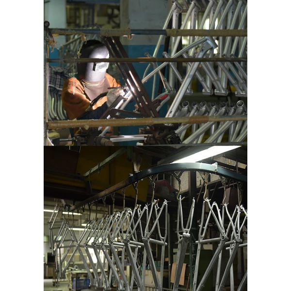 Aluminum Alloy Fat Tire Bicycle Frame , Black Snow Bike Frame Custom Size