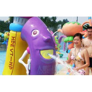 Aqua Park Spray Pencil Shape Fountains For Children Splash Zone