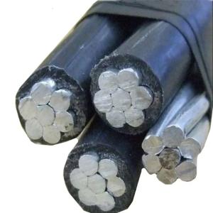 1KV Low Voltage Aerial Bundled ABC Cable PVC/PE/XLPE Insulated Overhead Wire