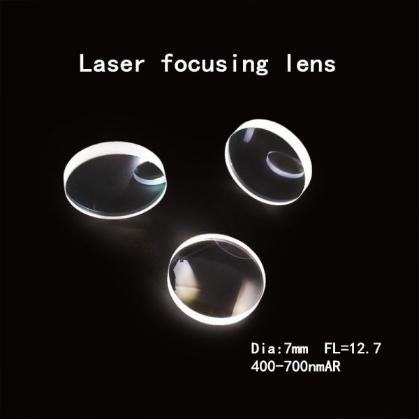 Quality H-K9L 400-700nmAR Laser Focusing Lens 7mm FL=12.7 for Laser Machine wholesale