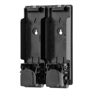 2 x 350ml Manual Double Application Liquid Soap Dispenser