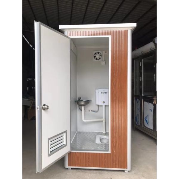 Quality Modular Prefabricated Portable Toilet Movable With EPS Sandwich Panel wholesale