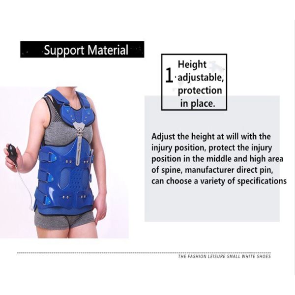Inflatable Thoracic Spinal Orthosis Lumbar Support Brace For Stability Fracture Fiixation