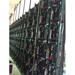 Curve Column Flat Rental LED Display , Indoor Rental LED Screen With Die Casting