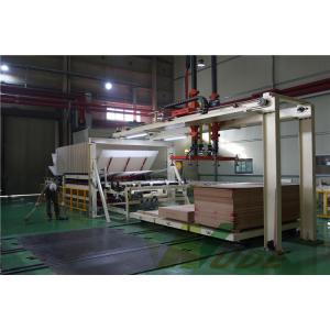 Flooring MDF PB Board Low Pressure Laminate Machine / Melamine Laminating